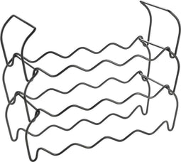 Metaltex - Stapelbaar Wijnrek - Flessenrek - 15 Wijnflessen - Wijnfleshouder - Zwart - 3 Stuks