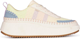 POSH by Poelman COCO - Dames sneakers - Vetersluiting - Beige (37)