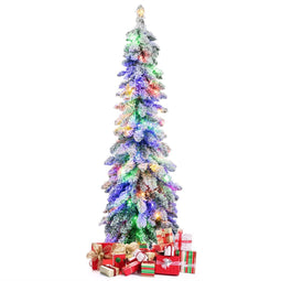 Coast 120 cm - Kunstkerstboom - 225 takpunten 100 LED-lampjes - groen/wit