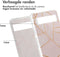 imoshion Hoesje Geschikt voor Google Pixel 6a Hoesje Siliconen - imoshion Design hoesje - Meerkleurig / Pink Graphic
