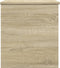 vidaXL - Opbergbox - 60x42x46 - cm - bewerkt - hout - sonoma - eikenkleurig