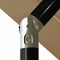 vidaXL - Parasol - 3-laags - met - aluminium - paal - 3,5 - m - taupe