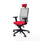 Bureaustoel Piqueras y Crespo 2D066G2 Rood
