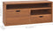 vidaXL - Tv-meubel - 90x30x40 - cm - massief - teakhout