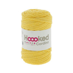 Cordino - Garen - 80% gerecycled katoen 150g - Lemon Yellow