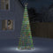 vidaXL - LED-kerstboom - 688 - LEDs - kleurrijk - 300 - cm