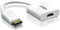 DisplayPort Kabel DisplayPort Male - HDMI Female 0.15 m Wit