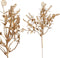 PTMD Leaves Plant Divers Kunsttak - 14 x 12 x 25 cm - Goud