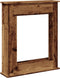 vidaXL - Haardombouw - 75x20x87,5 - cm - bewerkt - hout - oud - houtkleurig