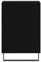 vidaXL - Tv-kast - Zwart - Eiken - 100x35x55 - cm - Engineered - Wood