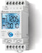 Finder 84.02.0.024.0000 84.02.0.024.0000 Schakelklok voor DIN-rails 24 V/DC 1 stuk(s) 2x wisselcontact