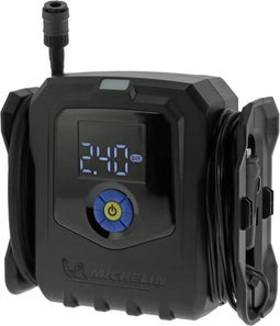 Michelin Elektrische Bandenpomp 12V - Draagbare Compressor - Instelbaar tot 7 bar - LED-licht