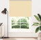 vidaXL - Rolgordijn - verduisterend - 155x210 - cm - stofbreedte - 151,6 - cm - beige