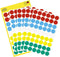 Etiket az 3088 rond 12mm assorti 270stuks