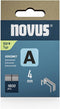 Novus 042-0772 - Nieten Type 53 - Fijndraad 4 mm x 11.3 mm - 1800 stuks
