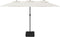 vidaXL - Parasol - dubbel - 449x245 - cm - zandwit