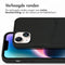 Accezz iPhone 14 Plus - Premium Leather Card Slot Backcover - Echt Nappa leer - Zwart