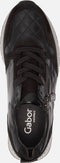 Gabor 96.446 - Lage sneakers - Leer - Zwart - Maat 40