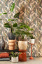 Mica Decorations Dante - Bloempot - H22 x Ø24 cm - Off white