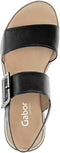 Gabor 62.744.57 - Sandalen - Chunky plateauzool - Zwart