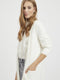 Vila Viril Long L/s Knit Cardigan - Dames Vest - Lange mouwen - White Alyssum