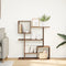 vidaXL - Kamerscherm - / - boekenkast - 92x29x112 - cm - hout - bruin - eikenkleur
