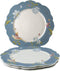 Laura Ashley Heritage Collectables Borden set van 4 - Ø 24,5cm - Seaspray Uni