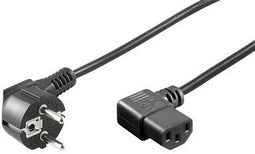Goobay TC27 - Kabel 300cm - Geaarde stekkers (F type) - Zwart