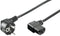 Goobay TC27 - Kabel 300cm - Geaarde stekkers (F type) - Zwart