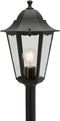 Ranex 5000.037 - Tuinpaal - Klassiek lantaarnpaal - E27 fitting - 125 cm - Weersbestendig - Aluminium Glas