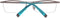 Ladies'Spectacle frame Dsquared2 DQ5001-008 (ø 53 mm) Silver (ø 53 mm)