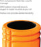 TriggerPoint The Grid 2.0 - Foam Roller - Compact en lichtgewicht - Oranje