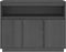 vidaXL - Dressoir - 104,5x34x80 - cm - massief - grenenhout - grijs