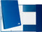 Liderpapel PY31, Project folder, Karton, PVC, Blauw, Portret, Elastische band, 250 mm