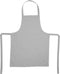 Schort met Buidelzak Atmosphera Katoen Lichtgrijs 60 x 80 cm