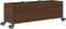 vidaXL - Plantenbak - met - wielen - 3 - potten - 107x32x38 - cm - poly - rattan - bruin