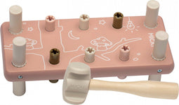 Micki Houten hamerbank (roze).