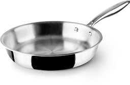 Ibili Triply Natural Koekenpan 30 Cm Zilver