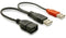 Delock USB 2.0 data/power kabel - 1x USB 2.0 type-A naar 2x USB 2.0 A