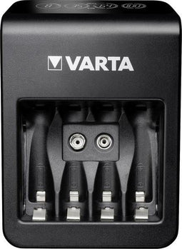 Varta 57687 - Plug-Plus Stekkerlader - 6 poorten inclusief 4x AA 2100 mAh (4 stuks)