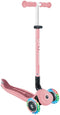 Globber Go up Active Lights - Meegroeistep - lichtgevende wielen - pastel roze