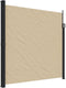 vidaXL - Windscherm - uittrekbaar - 200x500 - cm - beige
