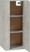 vidaXL - Tv-wandmeubel - 40x34,5x80 - cm - betongrijs