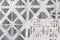 Shangri La Mosaik Vloerkleed - 60x90 - Rechthoek - Laagpolig Tapijt - Landelijk - Grijs, Wit