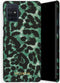 Selencia Hoesje Geschikt voor Samsung Galaxy A71 Hoesje - Selencia Maya Fashion Backcover - groen