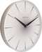 NeXtime - Wandklok - 40 cm - Metaal - Wit - '2 Seconds'
