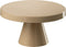 J-Line Cake bord - taartplateau - metaal - beige