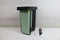 Brabantia Sort & Go Inbouw Prullenbak - 2 x 30 liter - Uittrekbaar - Jade Green en Dark Grey (2 stuks)