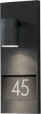 Konstsmide Modena Huisnummerlamp Buiten - GU10 - IP44 - Zwart