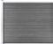 vidaXL - Schuttingpanelenset - 699x146 - cm - HKC - zwart